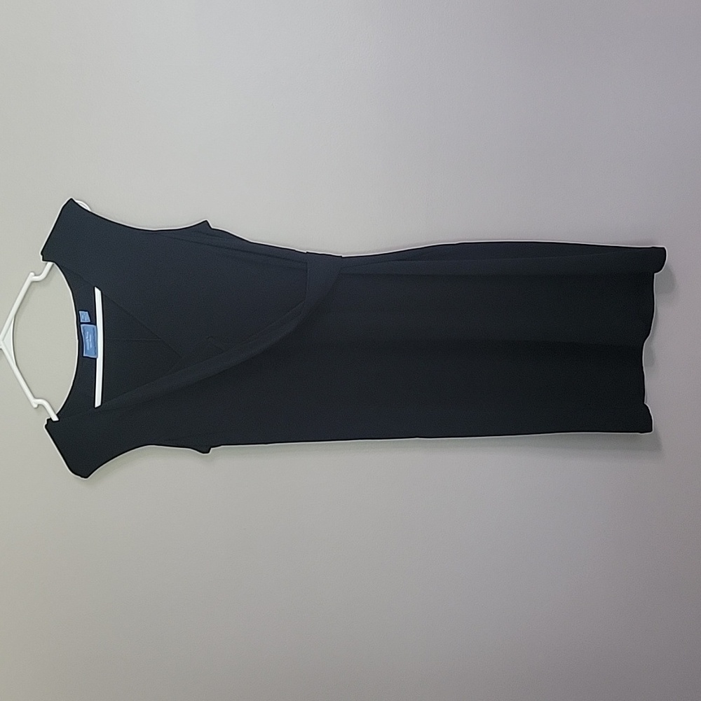 Simply Vera Wang Black Midi Dress Size PS